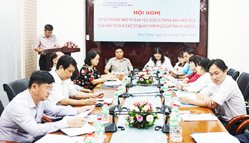 Phấn đấu hoàn thành tốt các chỉ tiêu thi đua