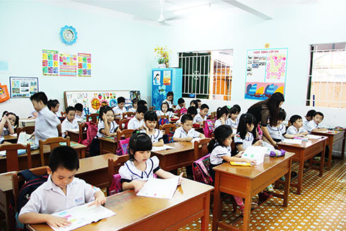 Tăng sĩ số học sinh đối với các lớp tiểu học ở TP. Nha Trang