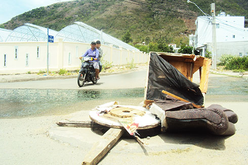 "Bẫy" trên đường