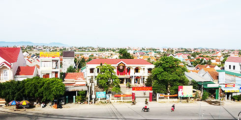 Diện mạo mới của quê hương Ninh Diêm anh hùng.