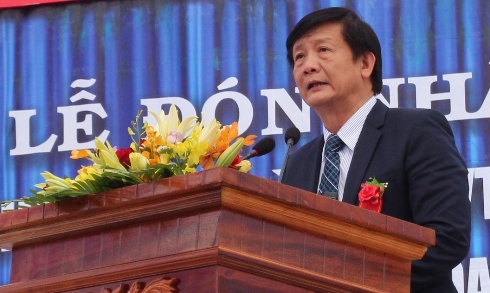 Ông Trần Sơn Hải phát biểu tại buổi lễ.