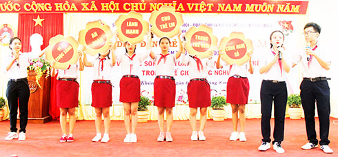 Khai mạc diễn đàn trẻ em năm 2018