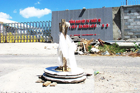 Nắp cống bị mất