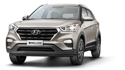 Phiên bản Hyundai Creta One Million đi kèm với động cơ xăng 1.6 lít và kết hợp với 6AT. 