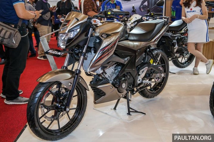Cận cảnh Suzuki GSX-150 Bandit côn tay vừa ra mắt