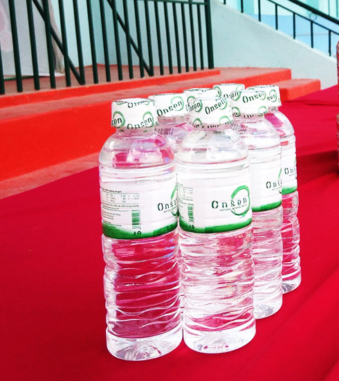 "Nước khoáng thiên nhiên onsen": Chưa được thẩm định