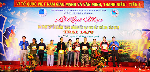 Hội trại truyền thống Thanh niên huyện Vạn Ninh lần thứ 21