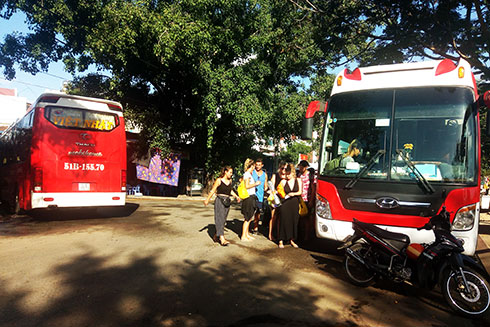 Bến cóc trong khu dân cư