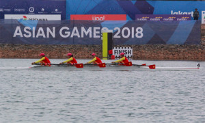 Rowing earns first gold for Vietnam at ASIAD 2018