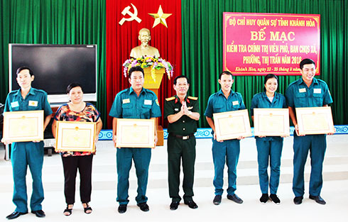 Kiểm tra Chính trị viên phó cấp xã đợt 2