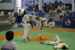 Over 200 players join Nha Trang karate open tournament