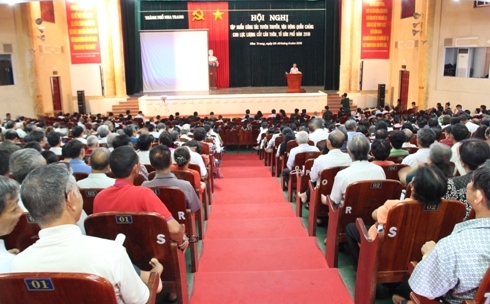 Quang cảnh hội nghị.