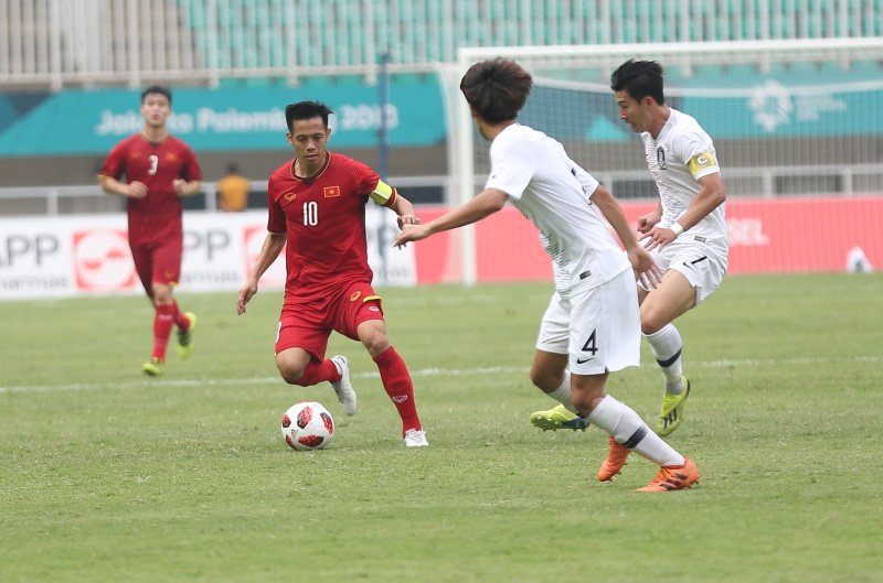 Vietnam U-23 cannot overcome South Korea U-23 (Photo: SN)