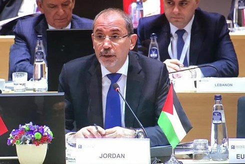 Ngoại trưởng Jordan Ayman Safadi (Ảnh: Jordan Times)