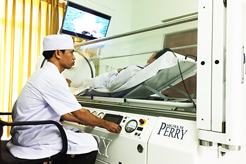 Bệnh viện Quân y 87: Phát triển về điều trị Oxy cao áp