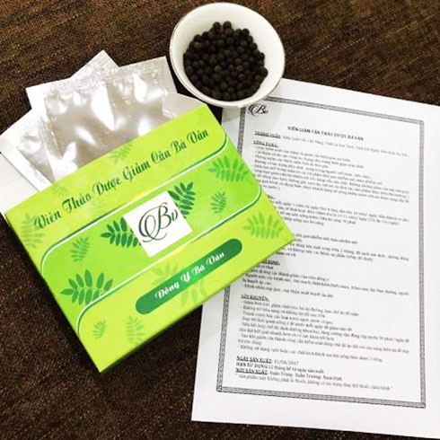 Cục An toàn thực phẩm cảnh báo về sản phẩm "Giảm cân Bà Vần"