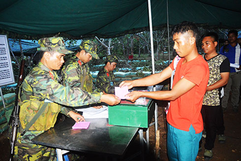 Khánh Sơn: Xây dựng lực lượng dự bị động viên vững mạnh