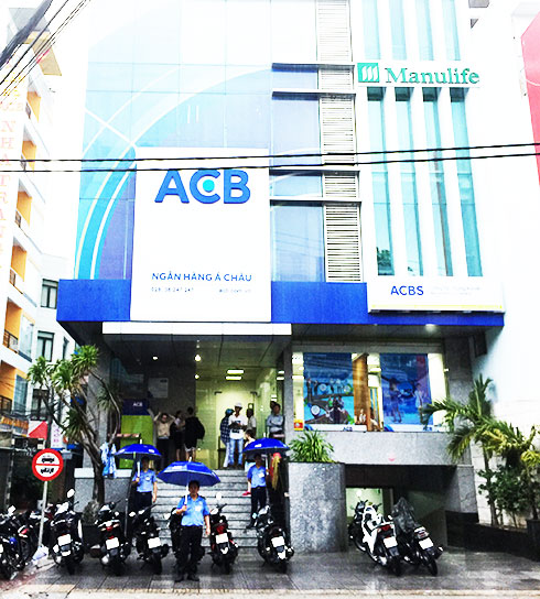 ACB Chi nhánh Khánh Hòa đã đầu tư hệ thống camera  đạt chuẩn, tăng cường công tác an ninh.