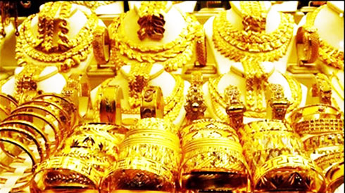 Giá vàng trong nước &quot;giậm chân tại chỗ&quot; phiên đầu tuần