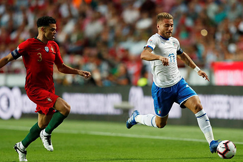 Đội tuyển Bồ Đào Nha đã nhỉnh hơn trong cuộc đối đầu trước đội tuyển Italia.