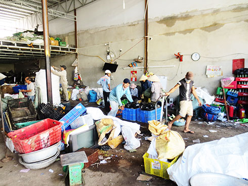 Nha Trang: Sẽ di dời các cơ sở thu mua phế liệu