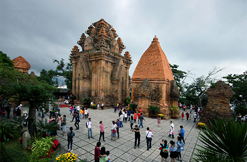 Ponagar Temple, a famous attraction in Nha Trang with unique architecture