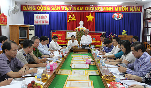 Giám sát giải quyết khiếu nại, tố cáo về tư pháp tại Nha Trang