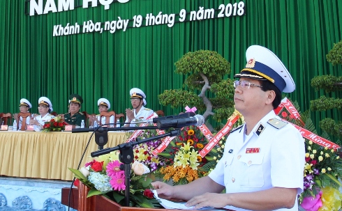 Học viện Hải quân: Khai giảng năm học 2018 - 2019