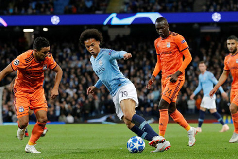 Manchester City không thể vượt qua Lyon ngay trong lượt trận đầu tiên của mùa giải Champions League 2018-2019.