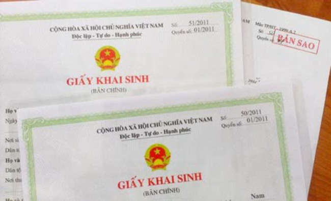 Làm thế nào khi giấy khai sinh bị mất?