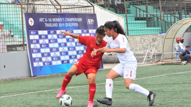 U16 nữ Việt Nam thắng đậm trận thứ 3 liên tiếp.