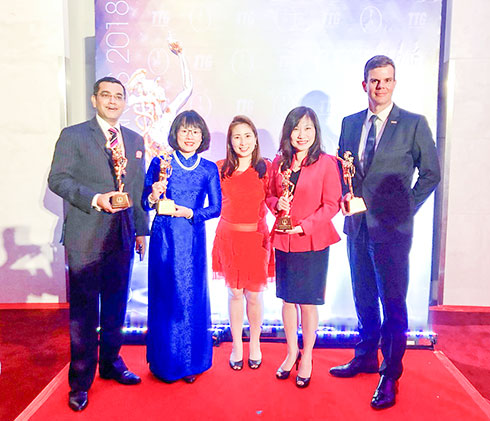 Vietravel 7 lần đạt giải thưởng TTG Travel Awards