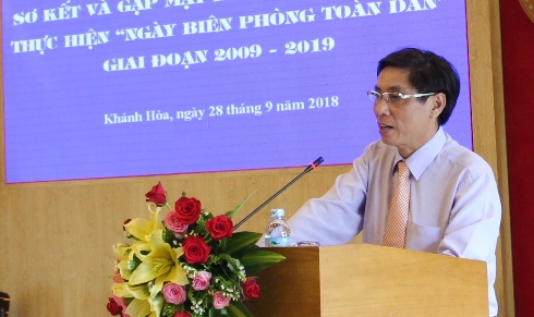 Khánh Hòa sơ kết 10 năm thực hiện "Ngày Biên phòng toàn dân"