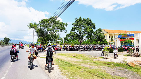 Việc mở dải phân cách trước Trường Trung học cơ sở Lý Thường Kiệt: Tổng cục chưa đồng ý