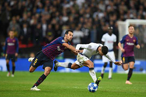 Tottenham đã có một trận thảm bại trước Barcelona tại Champions League 2018-2019.