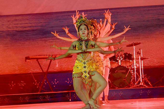 Champa dance of Nha Trang art troupe