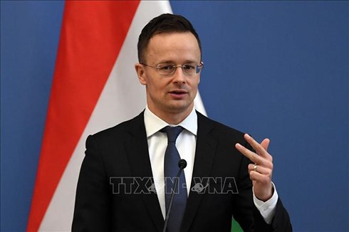 Ngoại trưởng Hungary Peter Szijjarto. Ảnh: AFP/TTXVN