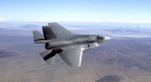 Tiêm kích tàng hình F-35 của Mỹ. Ảnh: AP.