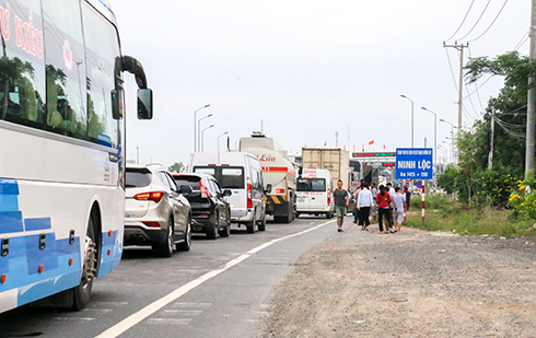 BOT Ninh Lộc tiếp tục phải xả trạm