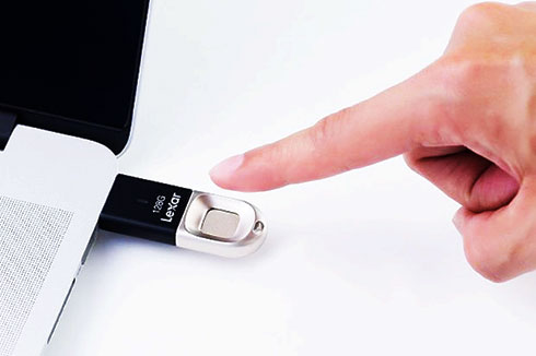 Xuất hiện USB tích hợp công nghệ cảm biến vân tay