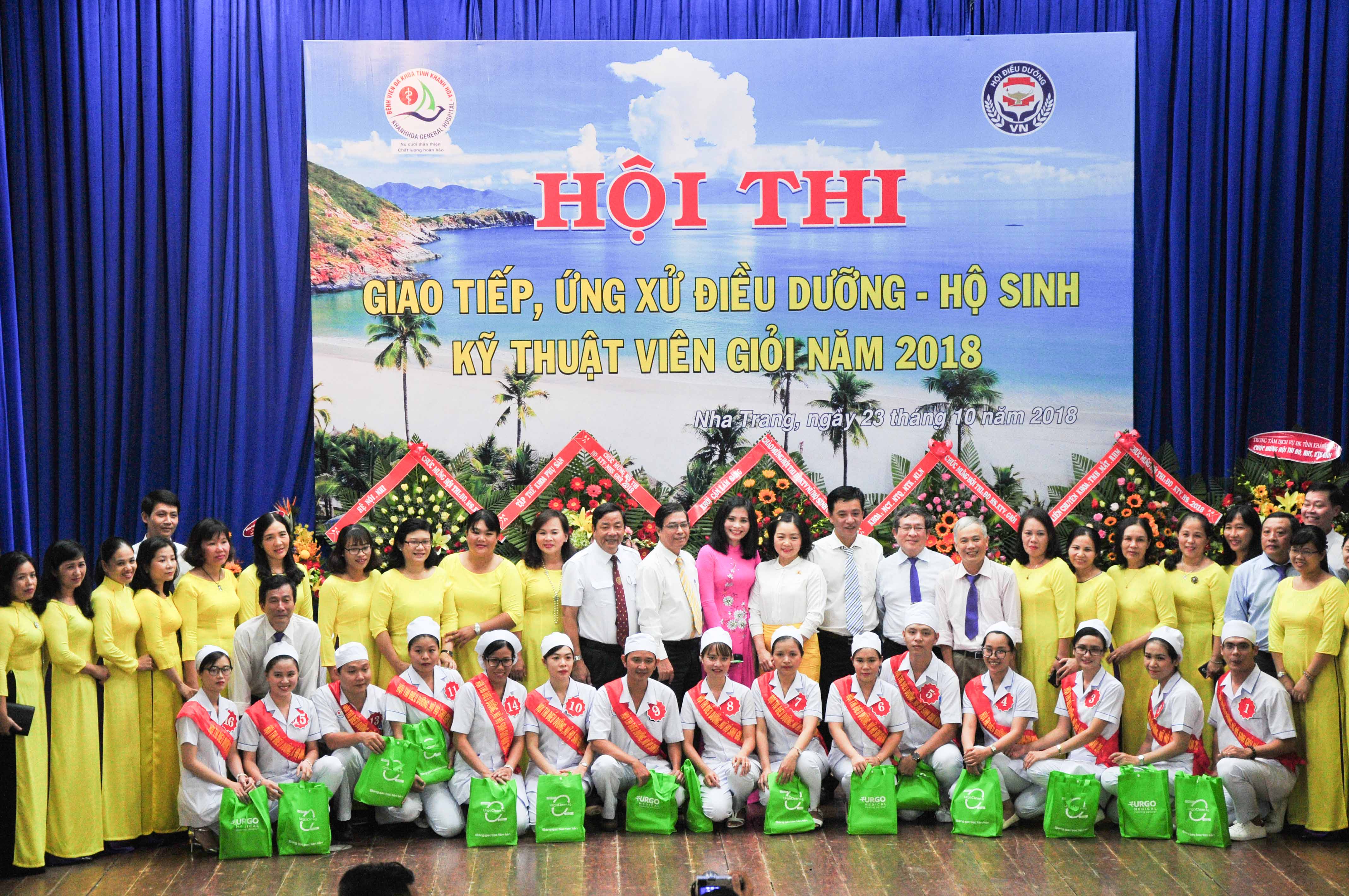 15 thí sinh tham gia vòng chung kết Hội thi điều dưỡng - hộ sinh - kỹ thuật viên giỏi