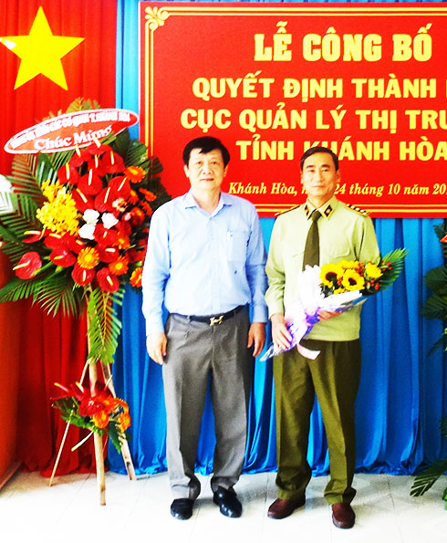 Công bố thành lập Cục Quản lý thị trường tỉnh Khánh Hòa