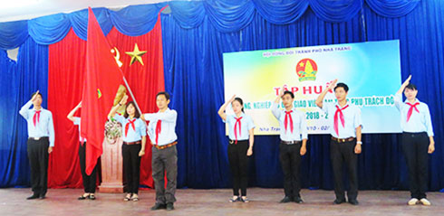 Tập huấn công tác đội cho 67 giáo viên Tổng phụ trách