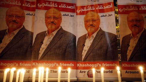 Nhà báo Jamal Khashoggi  "mất tích " sau khi đi vào lãnh sự quán Saudi Arabia tại Istanbul ngày 2/10. Ảnh: AP