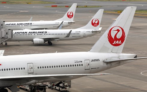 Các máy bay của Japan Airlines. Ảnh: Nikkei