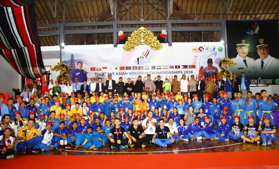 Giải vô địch Châu Á lần thứ 4 năm 2018  diễn ra từ 2 – 7/11 tại Tabanan (Bali, Indonesia). 