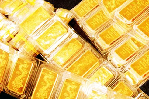 Giá vàng trong nước tăng dù giá vàng thế giới giảm