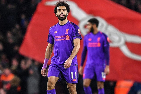 Mohamed Salah ghi bàn trở lại là tín hiệu mừng cho Liverpool.
