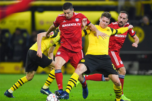 Sức trẻ của Borussia Dortmund đã giúp họ vượt qua một Bayern Munich nặng nề già cỗi.