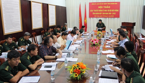 Hội thảo sách "Truyền thống vẻ vang Bộ đội Biên phòng tỉnh Khánh Hòa"